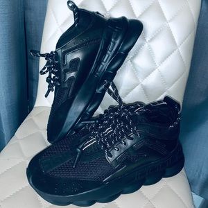 Versace Chain Reaction Black sz 42